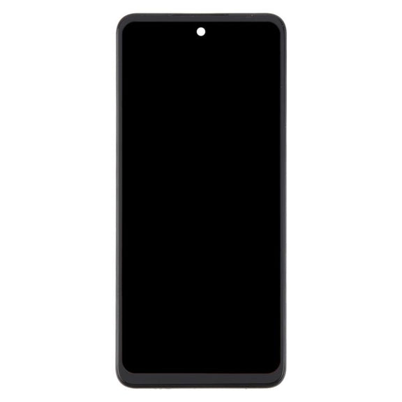 For ZTE Blade A75 4G / V60 Smart LCD Screen Digitizer Full Assembly with Frame (Black)