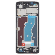 For ZTE Blade A75 4G / V60 Smart Front Housing LCD Frame Bezel Plate (Black)