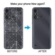 For ZTE Blade A53 Plastic Battery Back Cover(Black)