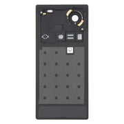For ZTE nubia Z70 Ultra NX733J NX736J Glass Battery Back Cover with Camera Lens Cover(Black)