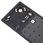 For ZTE nubia Z70 Ultra NX733J NX736J Glass Battery Back Cover with Camera Lens Cover(Gold)