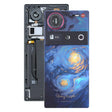 For ZTE nubia Z70 Ultra NX733J NX736J Glass Battery Back Cover with Camera Lens Cover(Blue) - free shipping - PMC TechLife - Order now!