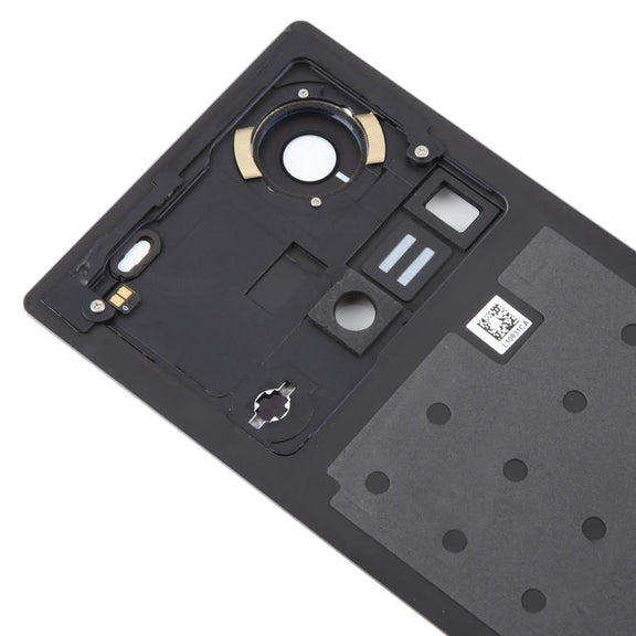 For ZTE nubia Z70 Ultra NX733J NX736J Glass Battery Back Cover with Camera Lens Cover(Blue)