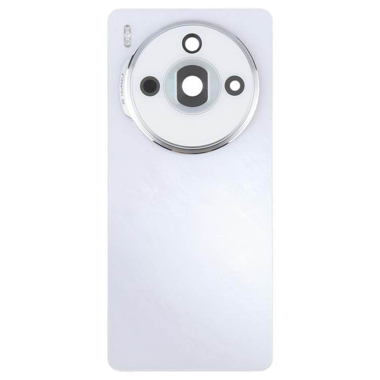 For ZTE nubia Z60S Pro Original Disassembled Glass Battery Back Cover with Camera Lens Cover(White)