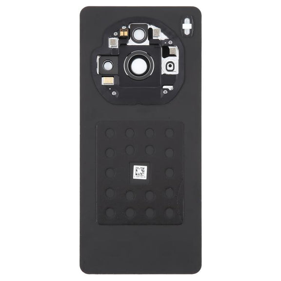 For ZTE nubia Z60S Pro Original Disassembled Glass Battery Back Cover with Camera Lens Cover(White)