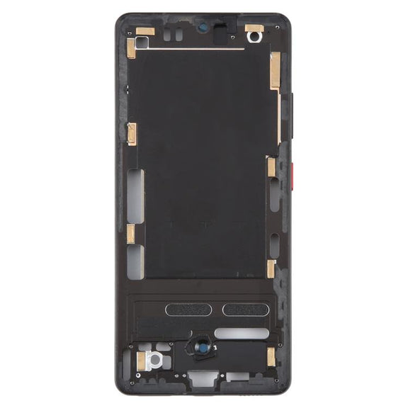 For ZTE nubia Z60S Pro Original Disassembled Middle Frame Bezel Plate (Black)