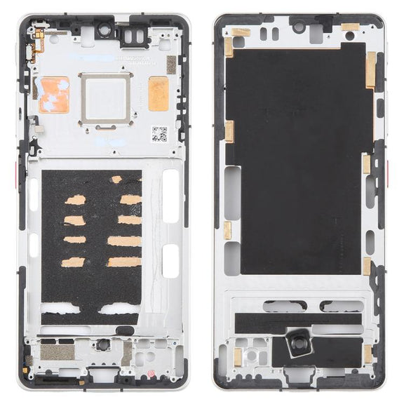 For ZTE nubia Z60S Pro Original Disassembled Middle Frame Bezel Plate (Silver)