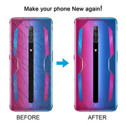 For ZTE nubia RedMagic 6 NX669J Glass Battery Back Cover(Aurora)