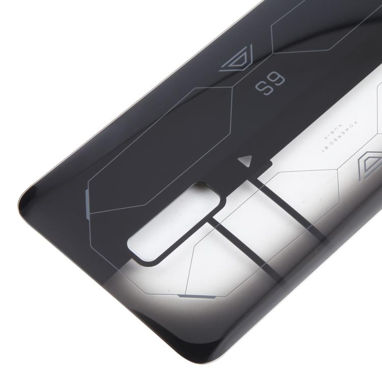 For ZTE nubia RedMagic 6S Pro Glass Battery Back Cover(Transparent)