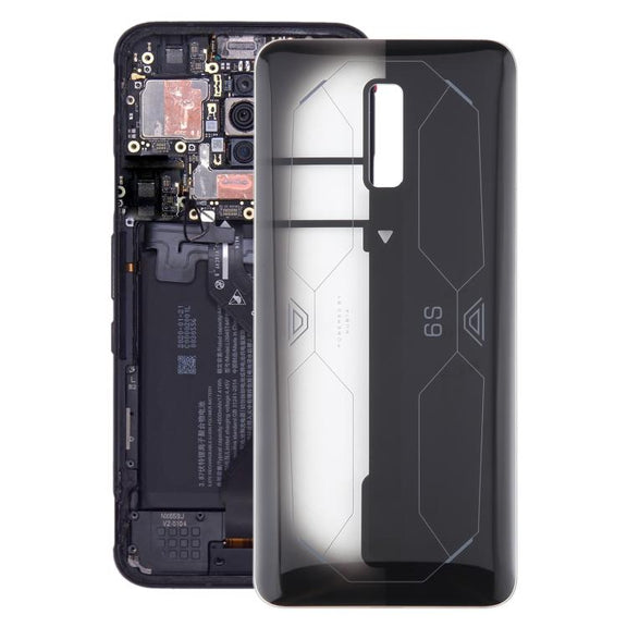 For ZTE nubia RedMagic 6S Pro Glass Battery Back Cover(Transparent)