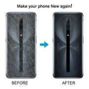 For ZTE nubia RedMagic 6S Pro Glass Battery Back Cover(Transparent)