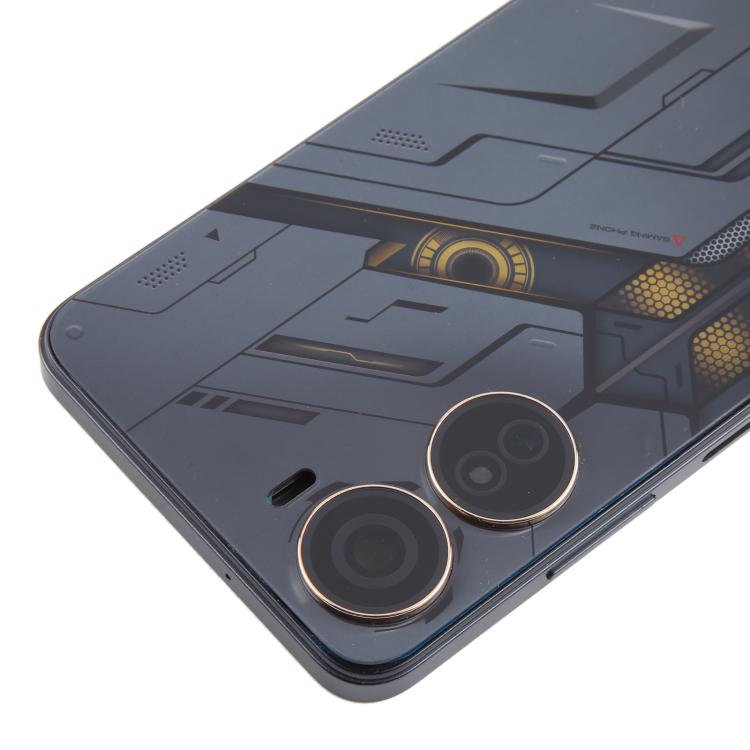 For ZTE nubia Neo 5G 8150N Plastic Battery Back Cover with Middle Frame / Camera Lens Cover(Black)