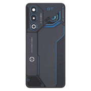 For ZTE nubia Neo 3 GT Glass Battery Back Cover with Camera Lens Cover(Gray)