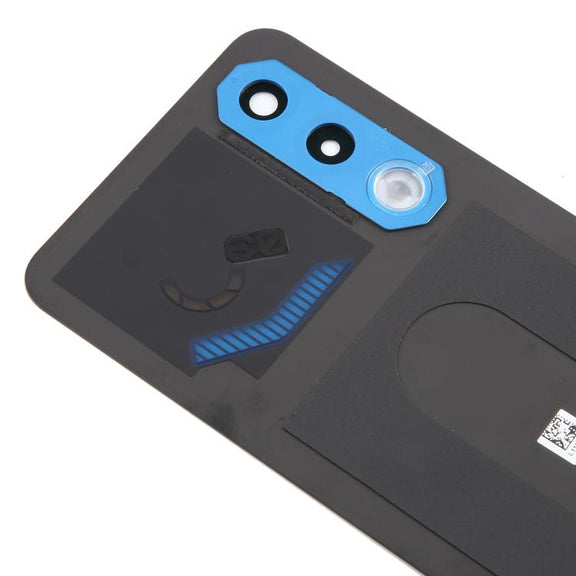 For ZTE nubia Neo 3 GT Glass Battery Back Cover with Camera Lens Cover(Gray)