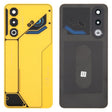 For ZTE nubia Neo 3 GT Glass Battery Back Cover with Camera Lens Cover(Yellow) - free shipping - PMC TechLife - Order now!