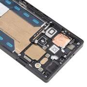 For ZTE nubia RedMagic 10 Pro+ Middle Frame Bezel Plate with In-Display Fingerprint Sensor Flex Cable (Black)