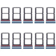 For Motorola Moto G71 5G XT2169-1 XT2169-2 10pcs Original SIM Card Tray + SIM Card Tray (Blue) - free shipping - PMC TechLife - Order now!