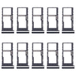 For Motorola Moto G 2022 10pcs Original SIM + Micro SD Card Tray (Black) - free shipping - PMC TechLife - Order now!