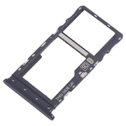 For Motorola Moto G 2022 10pcs Original SIM + Micro SD Card Tray (Black)