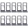 For Motorola Moto G60 10pcs Original SIM + Micro SD Card Tray (Black) - free shipping - PMC TechLife - Order now!