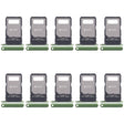 For Motorola Edge 50 Fusion 10pcs Original SIM + SIM Card Tray (Green) - free shipping - PMC TechLife - Order now!