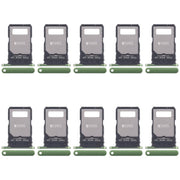 For Motorola Edge 50 Fusion 10pcs Original SIM + SIM Card Tray (Green)
