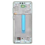 For Samsung Galaxy A73 5G SM-A736B OLED LCD Screen Digitizer Full Assembly with Frame(Green)