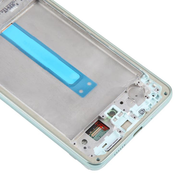 For Samsung Galaxy A73 5G SM-A736B OLED LCD Screen Digitizer Full Assembly with Frame(Green)