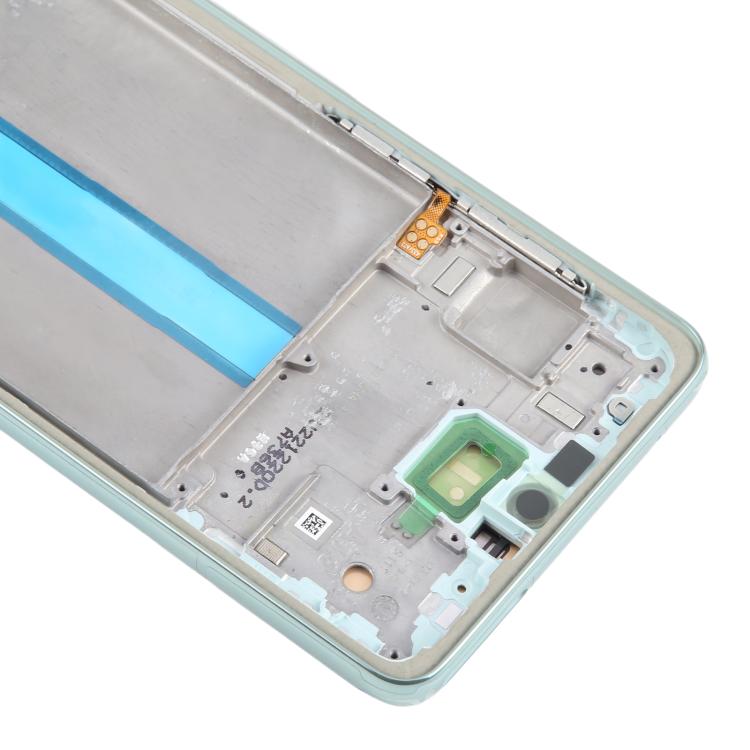 For Samsung Galaxy A73 5G SM-A736B OLED LCD Screen Digitizer Full Assembly with Frame(Green)