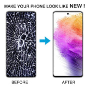 For Samsung Galaxy A73 5G SM-A736B OLED LCD Screen Digitizer Full Assembly with Frame(Green)