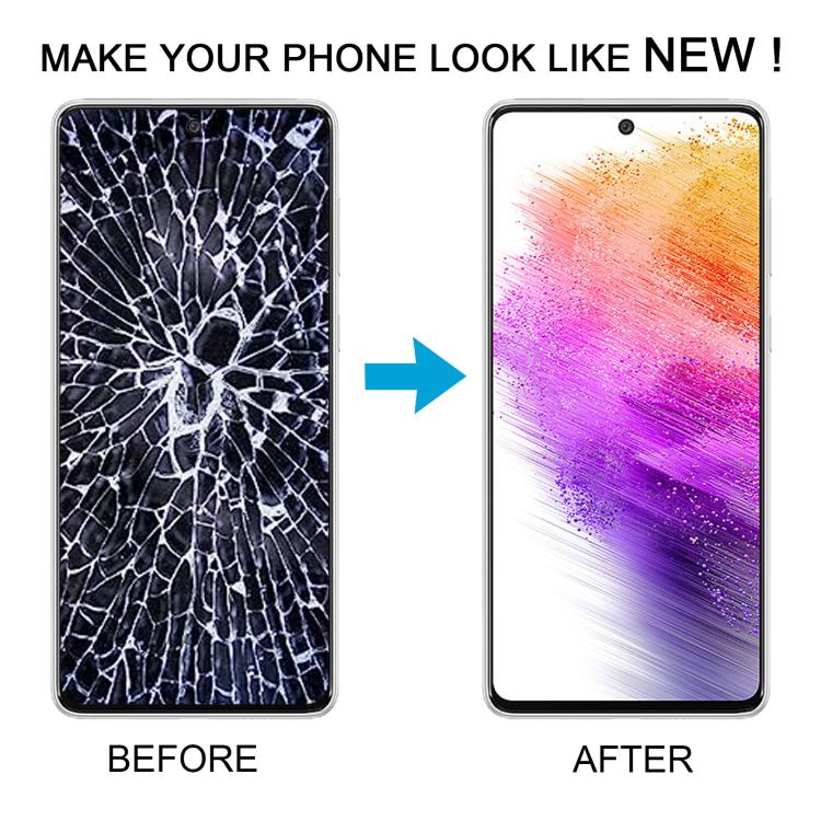 For Samsung Galaxy A73 5G SM-A736B OLED LCD Screen Digitizer Full Assembly with Frame(Green)