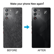 For ZTE Nubia RedMagic 10 Pro / 10 Pro+ NX789J Back Cover with Flash Shield(Black)