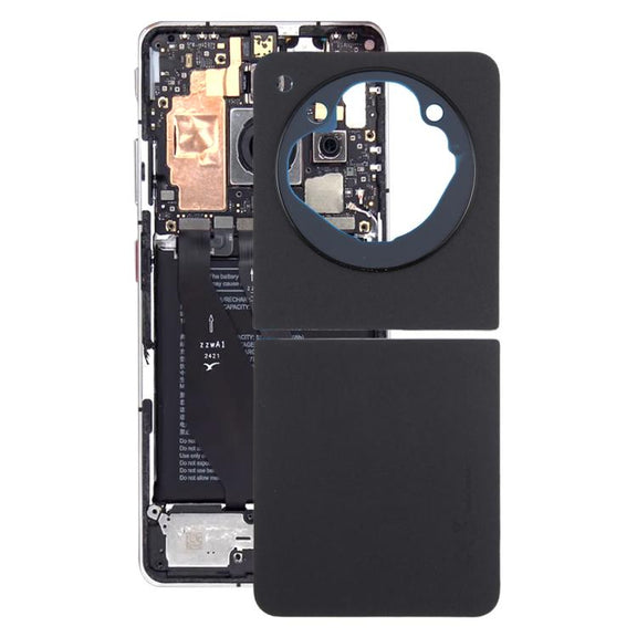 For ZTE Nubia Flip 5G NX724J Back Cover(Black)