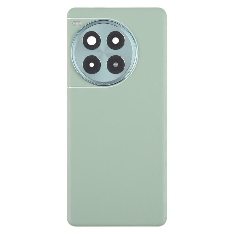 For OnePlus Ace 3 Pro PJX110 Original Leather Battery Back Cover with Camera Lens(Green)