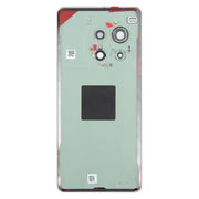 For OnePlus Ace 3 Pro PJX110 Original Leather Battery Back Cover with Camera Lens(Green)