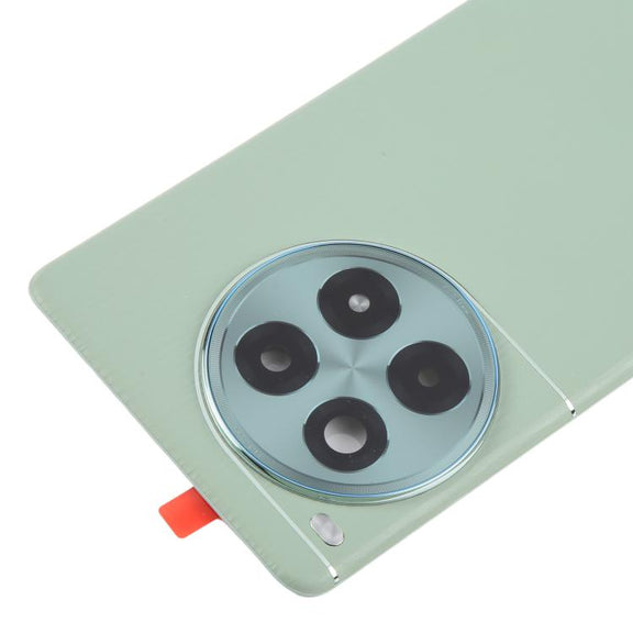 For OnePlus Ace 3 Pro PJX110 Original Leather Battery Back Cover with Camera Lens(Green)