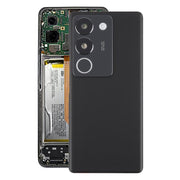 For vivo S17 V2283A Original Battery Back Cover with Camera Lens(Black)