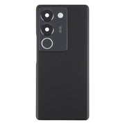 For vivo S17 V2283A Original Battery Back Cover with Camera Lens(Black)
