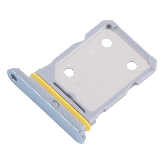 For Realme GT Neo 3 10pcs Original SIM Card Tray + SIM Card Tray (Baby Blue)