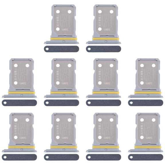 For Realme GT Neo 3 10pcs Original SIM Card Tray + SIM Card Tray (Baby Blue)