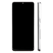 For Samsung Galaxy S21 Ultra SM-G998B 6.66 inch TFT LCD Screen Digitizer Full Assembly with Frame, Not Supporting Fingerprint Identification (Silver)