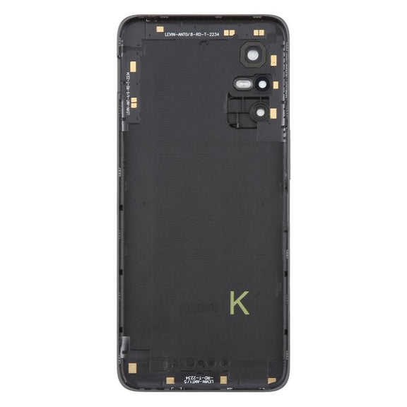 For TCL 40 R T771K Original Back Cover with Camera Lens Cover(Black)