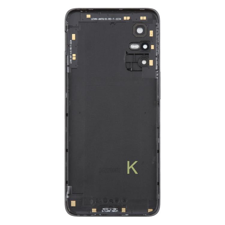 For TCL 40 R T771K Original Back Cover with Camera Lens Cover(Black)