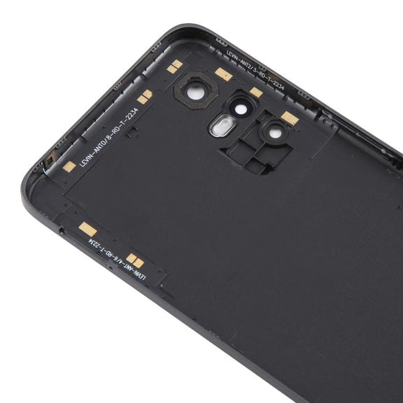 For TCL 40 R T771K Original Back Cover with Camera Lens Cover(Black)