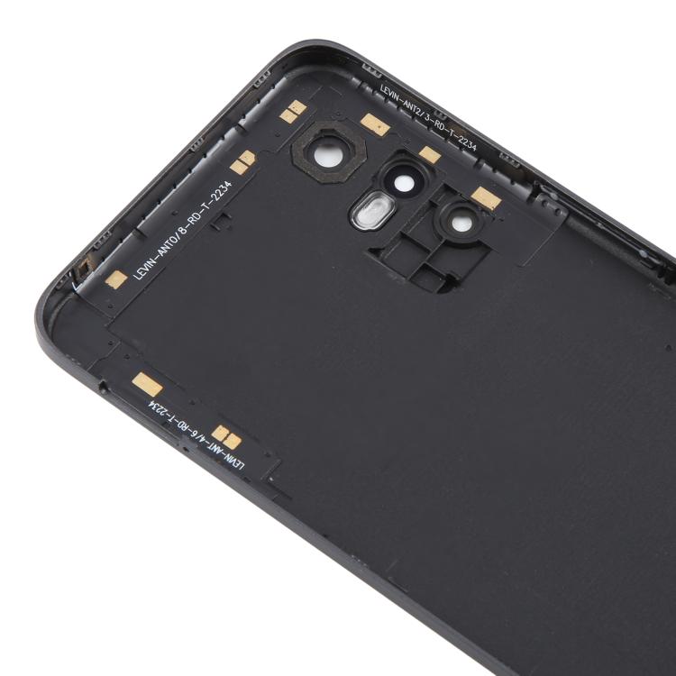 For TCL 40 R T771K Original Back Cover with Camera Lens Cover(Black)