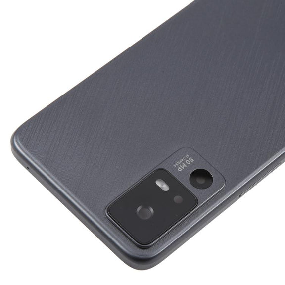 For TCL 40 R T771K Original Back Cover with Camera Lens Cover(Black)
