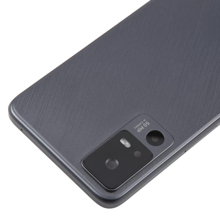 For TCL 40 R T771K Original Back Cover with Camera Lens Cover(Black)