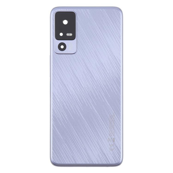 For TCL 40 R T771K Original Back Cover with Camera Lens Cover(Purple)