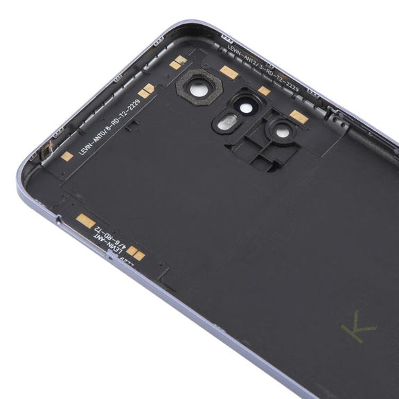 For TCL 40 R T771K Original Back Cover with Camera Lens Cover(Purple)
