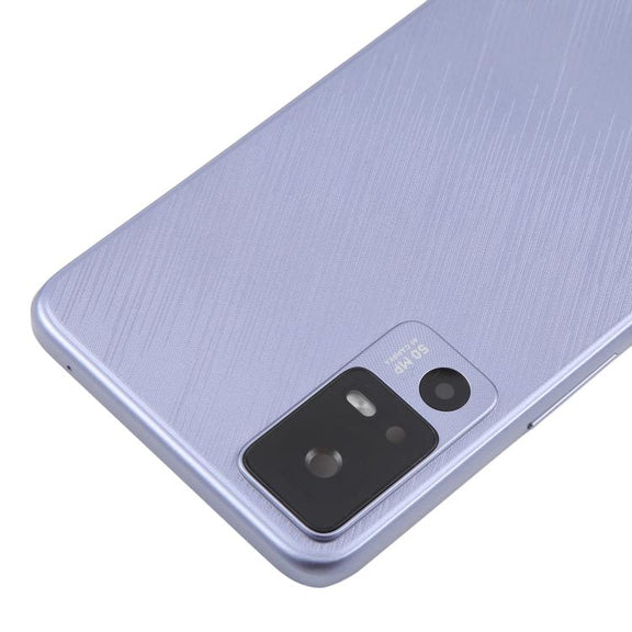 For TCL 40 R T771K Original Back Cover with Camera Lens Cover(Purple)